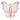Pastel Butterfly Foil Balloon