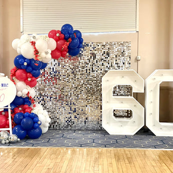 4ft Light Up Number Hire