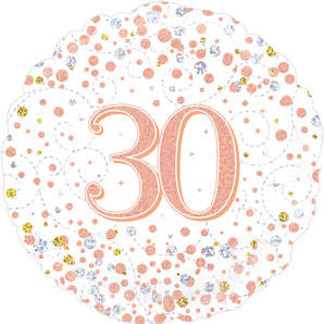 Sparkling fizz rose gold 30