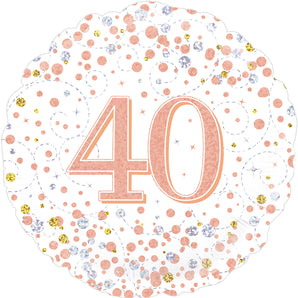Sparkling fizz rose gold 40