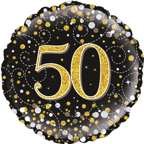 Sparkling Fizz Black and Gold 50
