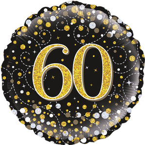 Sparkling Fizz Black and Gold 60