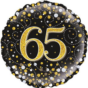 Sparkling Fizz Black and Gold 65