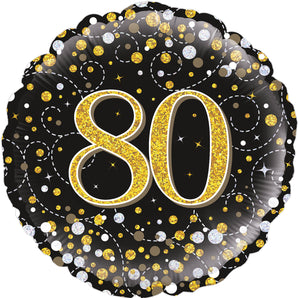 Sparkling Fizz Black and Gold 80