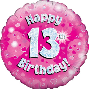 Pink Shimmer Happy 13th Birthday!