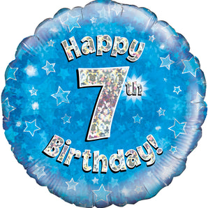 Blue Shimmer Happy 7th Birthday!