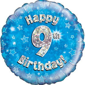 Blue Shimmer Happy 9th Birthday!