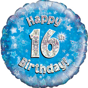 Blue Shimmer Happy 16th Birthday!