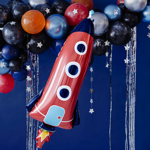 Rocket Ship Foil Balloon