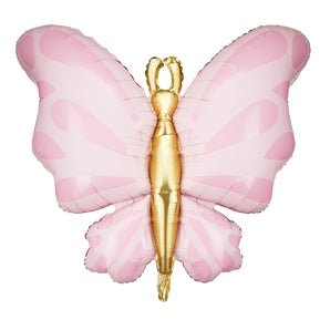Pastel Butterfly Foil Balloon
