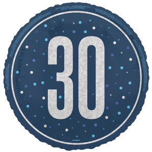 Blue Glitz 30 Foil