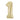Champagne Gold Number Balloon