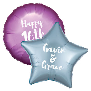 Personalised Foil balloons
