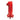 Red Number Balloon